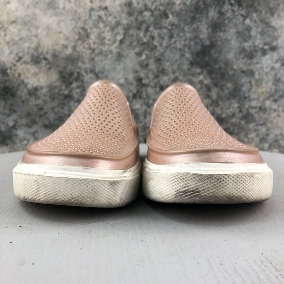 Crocs Women's Size 5** CitiLane Roka Pink Metallic Iconic Comfort Slip On Shoes - Picture 2 of 11